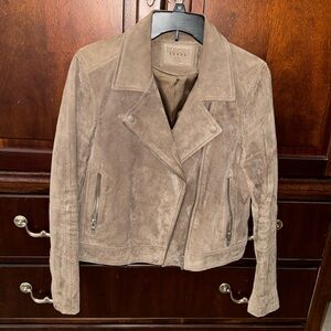 Blank NYC suede moto jacket
